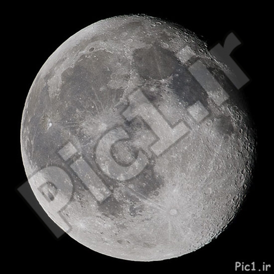 عکس از ماه پس از ویرایش در فتوشاپ
